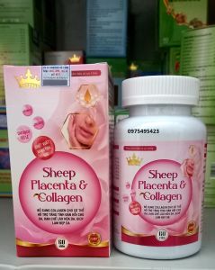 [VIDEO] Viên uốngNhau Thai Cừu Kingphar Sheep Placenta & Collagen - Giúp cân bằng nội tiết tố  giúp mờ nám  tàn nhan  giảm lão hóa   khô da giúp da luôn tươi sáng  giảm bốc hỏa  suy giảm sinh lý ở nữ giới - Hộp 60 viên.