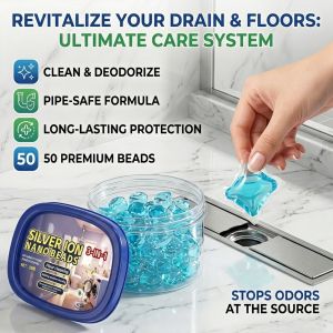 🚽 MultiFunctional Pipe Unclogger With LongLasting Protection Effective Cleaning Waterproof NonToxic Fragrance Pipe Sewer Deodorizing Pearls