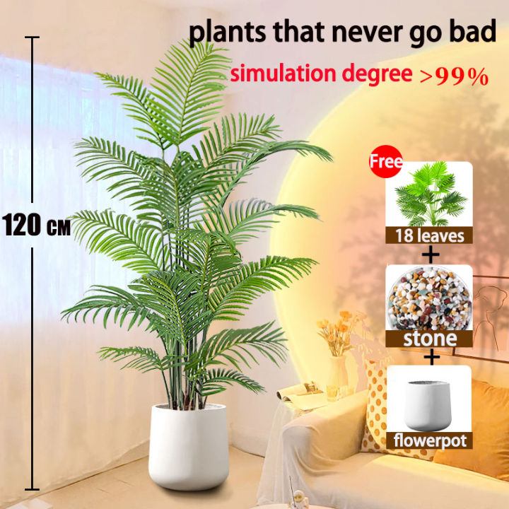 %E3%80%90Free%20flower%20pots%E3%80%9195cm%2024PCS%20Artificial%20Palm%20artificial%20plants%20lutescens%20plastic%20plantst%20Tall%20Plants%20potted%20green%20palm%20leaves%20monstera%20home%20garden%20living%20room%20bedroom%20-%20Image%2010