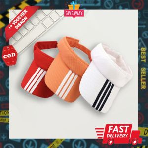 Topi Baseball Wanita Topi Atas Bolong Senam Golf Olahraga Lari Cewek Murah Original import Bolong Atas