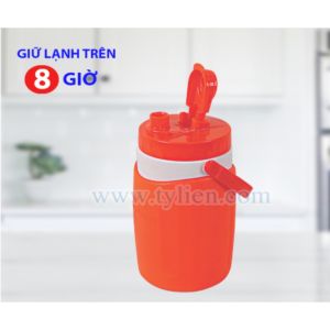 Bình Đá Giữ Nhiệt Có Nắp Bật TÝ LIÊN 12L 2L 3L Giữ Nhiệt Trên 8 Giờ Nhựa Cao Cấp Dày Dặn Giữ Lạnh Lâu Insulated Flip-Lid Bottle