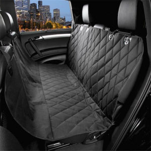 Lovinland Pet Dog Seat Cover for Back Seat  Extender Hard Bottom Car Seat Cover for Puppy Dog Hammock for Car Back Seat Pet Cover for Large Dog