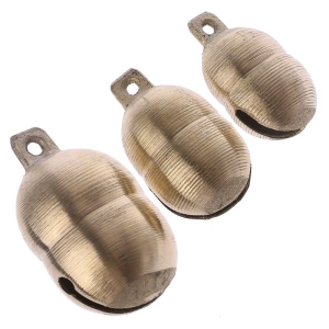 Cow Grazing Copper Bells Cattle Farm Animal Copper Loud Bronze Bell 3 Sizes Metal Bell for Horse Sheep for Camel Goat Ho