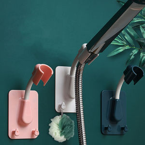 Thợ Săn Trong Mơ Giá Đỡ Đầu Vòi Hoa Sen Xoay 360 Độ Phòng Tắm Vòi Sen Khung Tự Dính Với Móc Bàn Chải Tắm Khăn Giá Treo