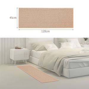 Kitchen Floor Mat Carpet Water Absorption and Oil Absorption Non-Slip Linen Carpet Laundry Room Mat Entrance Doormat Nordic Carpet Long Runner Rug