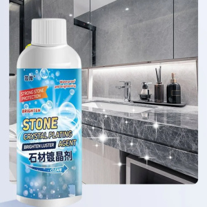 Marble repair fluid increases the strength of marble and tile and prevents rust.