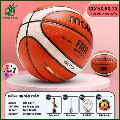 Leather Basketball No. 5 6 7 GG7X Cheap Basketball Ball Full Size Children Adults Outdoor & Indoor Competition