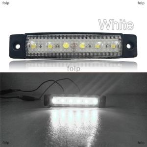 [COD] folp 1 cái xe tải Trailer Side Marker chỉ số giải phóng mặt bằng ánh sáng phanh xe phía sau nổi bật đuôi ánh sáng 6LED 12V 24V cảnh báo đèn tín hiệu