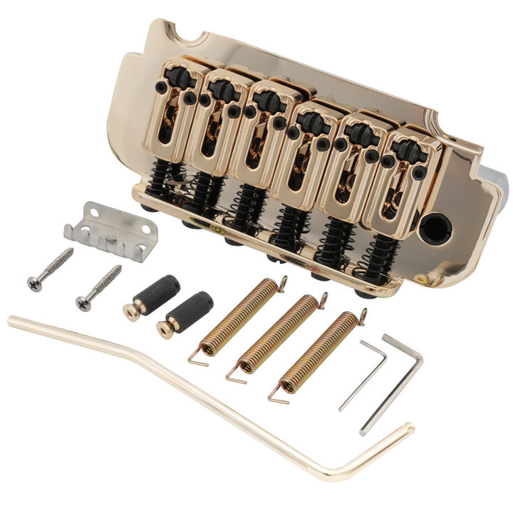 Chevalet Tremolo 2 Points Pour Guitare électrique Strat - 54mm, Pontets à Rouleaux, Chrome, Par Musiclily
