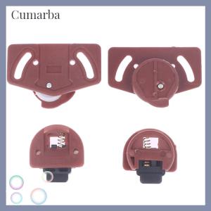 [Cumarba] 4 Pairs Wardrobe Roller Sliding Door Gear Circuit Board Indoor Panel Kit Furniture Sliding Door Roller Set Cabinet ABS Wheel
