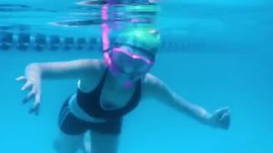 Kids Diving Goggle  Breathing Tube Shockproof Anti-fog Swimming Band Snorkeling Underwater Accessories Set