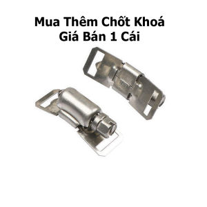 Bộ Đai xiết cổ dê inox 304 Dài 3 mét kèm 8 đầu ốc xiết ( inox 100% )