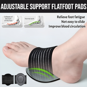 Adjustable Support Flatfoot Pads Flat foot Corrector Pedicure Insoles Cushion Pad Foot Cushion Foot Care Tool