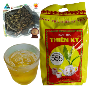 10 Gói - Trà Dứa Thiên Ký Gói 250gr - Pha trà đá trà tắc trà đường trà sữa trà hoa quả trà nóng thơm ngon tuyệt vời.
