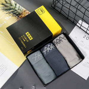 Quần lót nam quần sịp đùi nam nano cap cấp co giãn 4 chiều – Hộp 3 quần