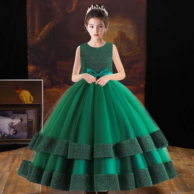 Elegant Princess Pink Ballgown Dress For Girls Perfect For Evening Parties,  Weddings, And Special Occasions Available In Sizes 3 12 Years W0314 From  Liancheng05, $5.95 | DHgate.Com
