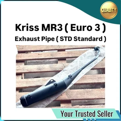 STD Standard Exhaust Muffler Pipe Assy Modenas MR3 Kriss110 Kriss 110 Euro3 Euro 3 Ekzos Exzos Ejos Paip ( No Cover )