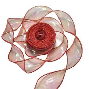 ริบบิ้นนุ่มและยืดหยุ่นสำหรับบรรจุภัณฑ์การจัดดอกไม้และของขวัญชิ้นใหญ่ริบบิ้นประดับอุปกรณ์งานประดิษฐ์
