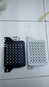 TUTUP COVER RADIATOR PLAT BESI YAMAHA NMAX LEXI AEROX FREE BAUT