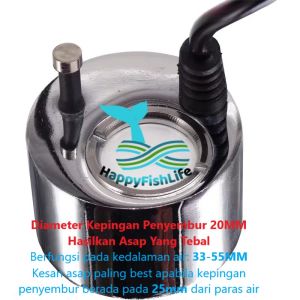 Ultrasonic Fogger Mist Maker Fog Atomizer USB Water Fountain Pond Rockery Fish Tank Paludarium Humidifier Mushroom Plantation 20mm ceramic water deflector HappyFishLife