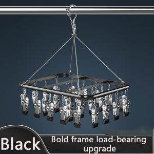 Aluminum alloy clip folding hanger clip drying racks drying socks discs multiple clipsclothes rack Clips Drying Racks Hanger