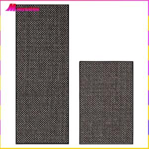 【NEW】 Linen-Look Kitchen Rug Non-slip Woven Kitchen Runner Stain Resistant for Floor