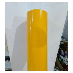 Stiker Glossy Wrapping Kuning Glosy Premium high kualitas Lebar122CmxPanjang50Cm Best Kuality Tinggi skotlet serbaguna