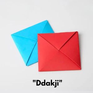 DDAKJI PERMAINAN TRADISIONAL ANAK KOREA film squid netflix mainan seru