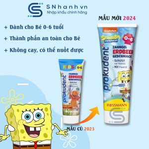 Kem đánh răng trẻ em New Pearl Nga 50ml Prokudent 75ml và Dontodent Đức 100ml