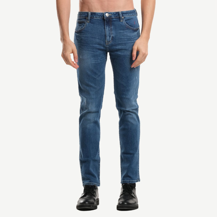 Wrangler Mens Denim Pants; Texas Slim