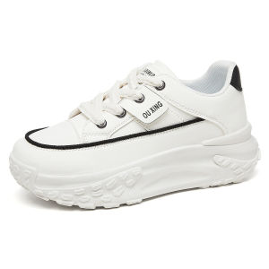 Women Platform Sneakers Casual Thick Sole Elevator Shoes Comfortable Height Increase Design Fashion Athletic Footwear