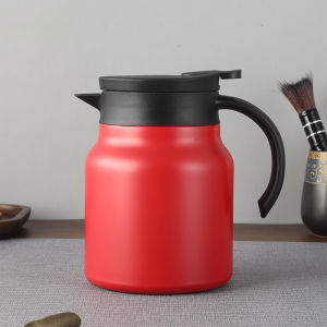 Vacuum Insulated Portable 1000ML 316 Stainless Steel Thermal Jug Hot Cold Tea Pot With Filter & Cerek Kopi