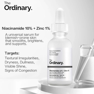 The ordinary niacinamide serum whitening oily skin niacinamide 10% + zinc 1% black heads remover skincare for facial treatment 30ml