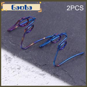 gaoba 2 PCS Single Hole Universal Spring Motorcycle Scooter Disc Brake Caliper Spring Brake Pad Automatic Separator Shrapnel