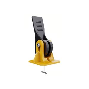 LITUILI 50Pcs Có thể tái sử dụng Hệ thống cân bằng gạch Loại báo chí Kim thay thế được Dụng cụ san phẳng sàn Thậm chí cả việc lắp đặt Tháo lắp nhanh chóng Miếng đệm cân bằng đa năng Lắp đặt gạch lát sàn