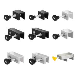 Sliding Security Window Lock with Key Adjustable Window Lock Aluminum Alloy Window Door Stoppers Easy to Install