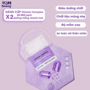 Mặt nạ Lập Phương Petit Cochon Vitamin Complex dưỡng trắng sáng và bổ sung Vitamin Hàn Quốc 30ml