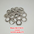 Mata Itik Ayam Mata Domba Mata Sapi Eyelet V 3035 NIKEL (Diameter Lubang Dalam 22mm)   Isi 1 Lusin. 