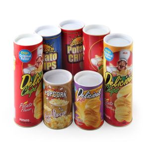YOUSHI TOP potato chips toys Spoof Jokes Reusable Fake Snake Toys Spring Snake Jump Magic Tricks April Fool Day Prank Toy Funny Party Decoration Potato Chip Can Toys April Fools Day