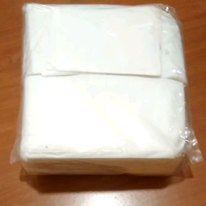 Napkin for all purpose non-food grade. More Thicker tissue paper 100 sheets with 2 ply 100% pure pulp suitble for hand / kitchen / Pets wipe.