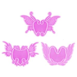 Bướm hoa tai Bông tai khuôn silicon hình dạng cánh nhựa Epoxy đúc khuôn làm đồ trang sức khuôn mẫu thủ công tự làm công cụ thủ công