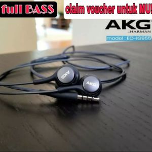 HEADSET AKG FULL BASS BISA UNTUK SEMUA TIPE ANDROID ( REALME SAMSUNG OPPO VIVO IPHONE INFINIX XIAOMI ) HEADSET EARPHONE STEREO ORIGINAL JBL  FULL MEGA BASS GAMING TELPONAN