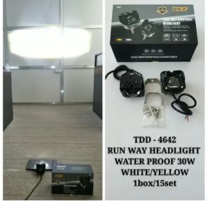 RUN WAY HEADLIGHT WATER PROOF 45Wats WHITE/YELLOW TDD#4642