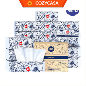 【COZYCASA】【24 Packs/Box】 ManHua Classic Drawing 5-ply 280sheets | Large Pack Soft Tissue