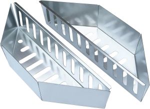 Charcoal Basket Set of 2 BBQ Charcoal Grill Basket Holders Grill Accessories Replacement for Weber 22" Weber Grill Accessories