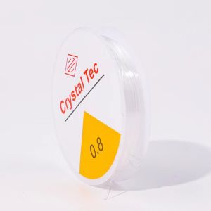 10M Elastic Line Transparent Crystal Beading Cord String Thread Making DIY Bracelet/ Tali Elastik Gelang /串珠弹力绳