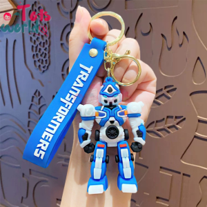 Gantungan Kunci Transformer bumblebee Optimus Prime Megatron Keychain Transformer gantungan kunci tas mobil motor design transformer