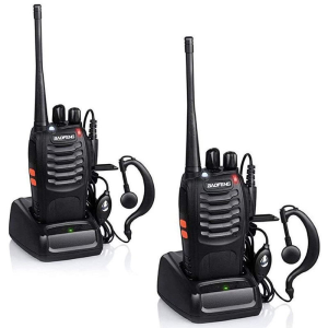 【SG In Stock🔥】Walkie Talkie 2 pcs Baofeng BF-888s Two-Way Radio with Earpiece