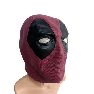BANZU  nạ hóa trang  Mũ đội đầu  Halloween Đen/Đỏ Mũ trùm đầu Halloween   Face Cotton dệt kim/cao su mềm Trang Phục Cosplay  Tiệc Halloween