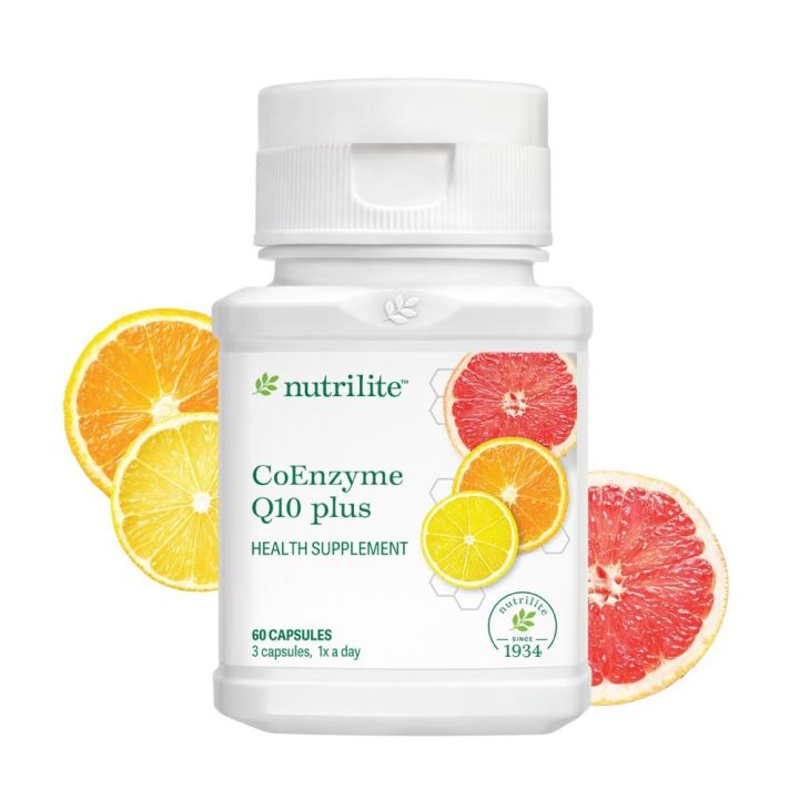 l carnitine amway [Stock in Singapore] Away Nutrilite Coenzyme Q10 Plus (60 Cap) Size:6 x 10mg/10mg/50mg